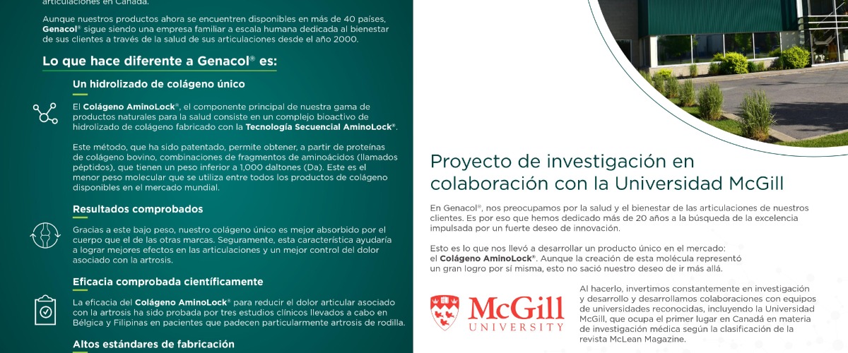 Genacol y los avances tecnológicos